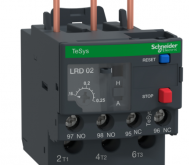 TeSys Deca热过载继电器, 整定电流: 0.16...0.25 A, 脱扣能级: 10A  LRD02C